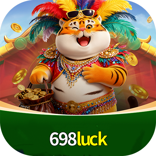 Imagem promocional da 698luck mostrando a plataforma e suas vantagens